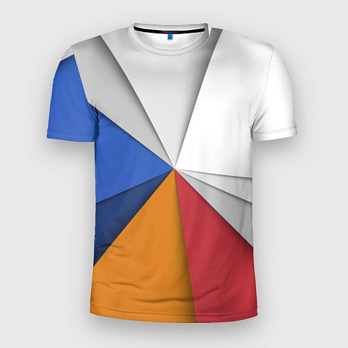 Мужская спорт-футболка Трегоугольник / 3D-принт – фото 1