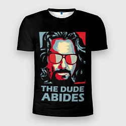 Футболка спортивная мужская The Dude Abides Лебовски, цвет: 3D-принт