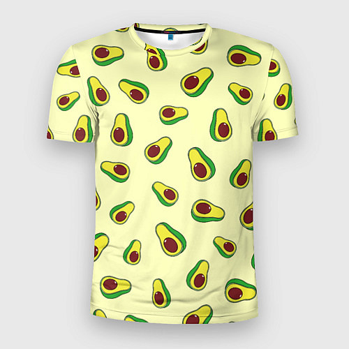 Мужская спорт-футболка Авокадо Avocado / 3D-принт – фото 1