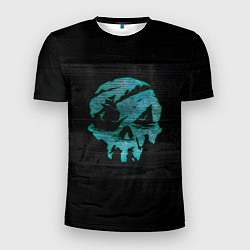 Мужская спорт-футболка Skull of pirate