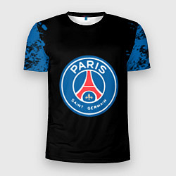 Футболка спортивная мужская Paris Saint-German, цвет: 3D-принт