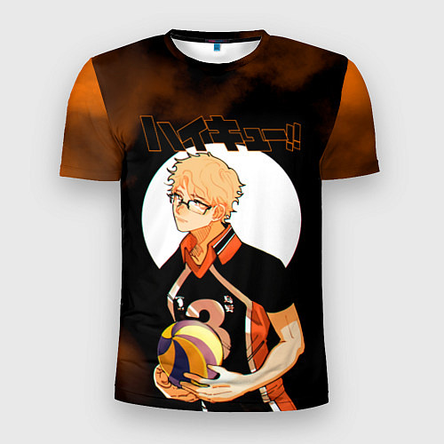Мужская спорт-футболка Кей Цукишима Haikyuu!! / 3D-принт – фото 1