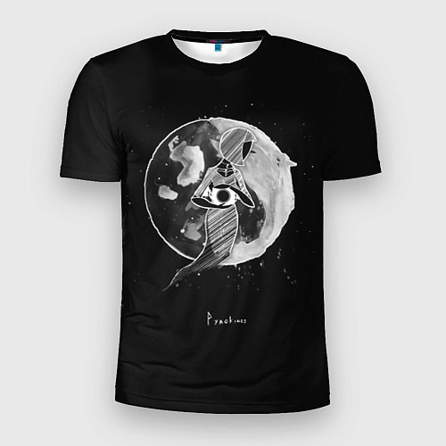 Мужская спорт-футболка Eclipse / 3D-принт – фото 1