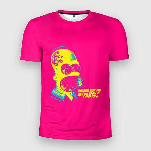 Мужская спорт-футболка Acid Gomer / 3D-принт – фото 1
