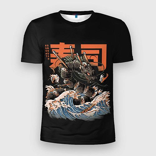 Мужская спорт-футболка Sushi Dragon / 3D-принт – фото 1