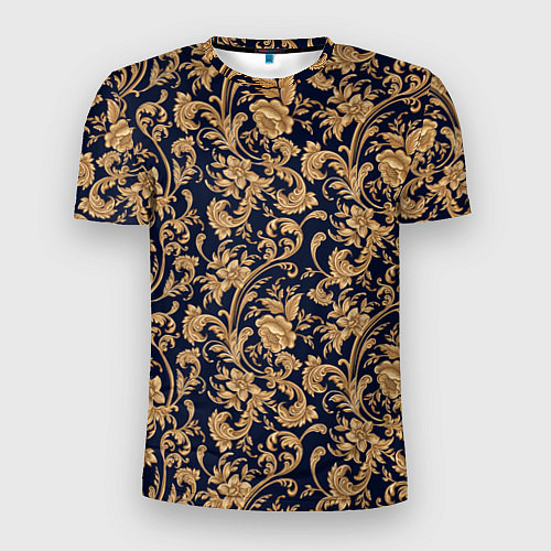 Мужская спорт-футболка Versace классические узоры / 3D-принт – фото 1