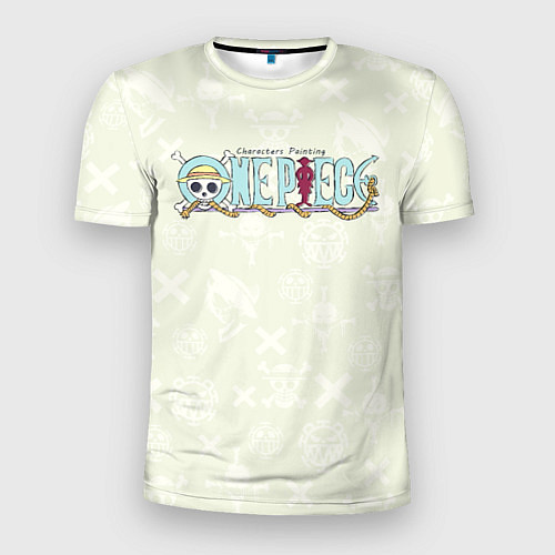 Мужская спорт-футболка Эмблемы One Piece Большой куш / 3D-принт – фото 1
