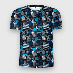 Футболка спортивная мужская Экстремал, цвет: 3D-принт