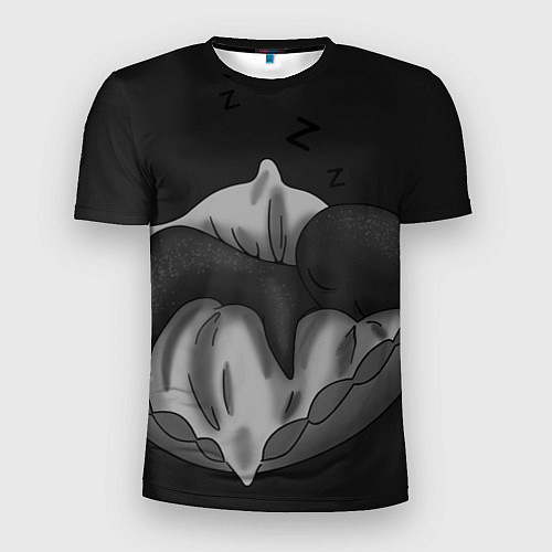 Мужская спорт-футболка Сплюха / 3D-принт – фото 1