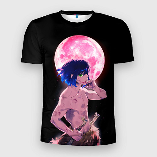 Мужская спорт-футболка Иноске клинок рассекающий демонов арт / 3D-принт – фото 1