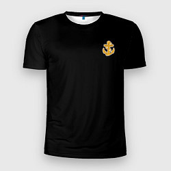 Мужская спорт-футболка Военно-Морской флот