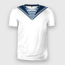 Мужская спорт-футболка Матроска парадная ВМФ