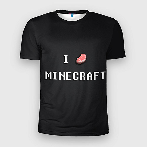 Мужская спорт-футболка Minecraft / 3D-принт – фото 1