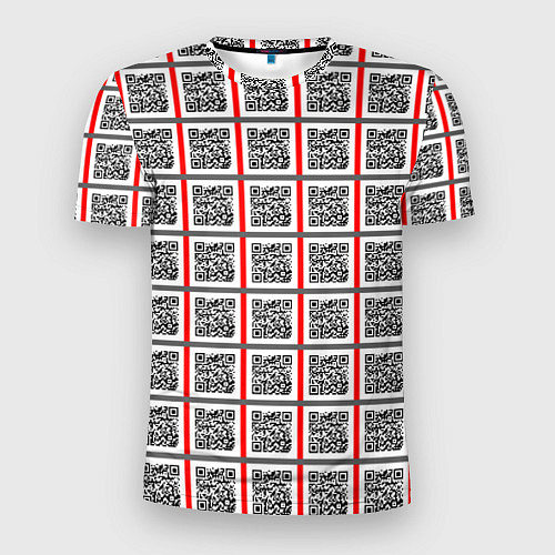 Мужская спорт-футболка Почитай Игнатова QR / 3D-принт – фото 1