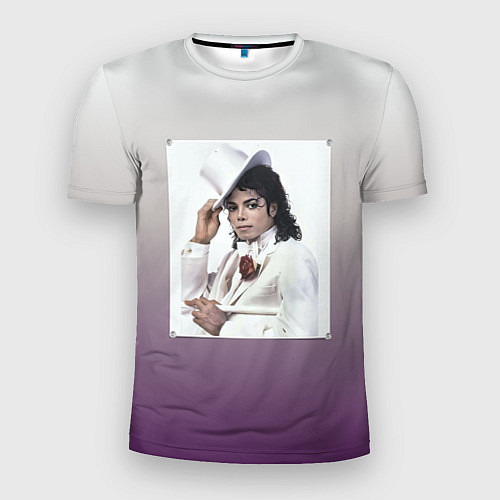 Мужская спорт-футболка Майкл Джексон навсегда / 3D-принт – фото 1