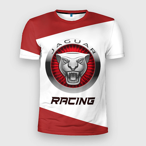 Мужская спорт-футболка Ягуар - Racing / 3D-принт – фото 1