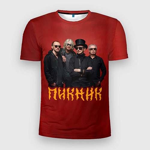 Мужская спорт-футболка Группа Пикник / 3D-принт – фото 1
