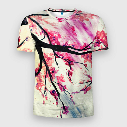 Мужская спорт-футболка ОДИН ДЕНЬ В ЯПОНИИ / 3D-принт – фото 1