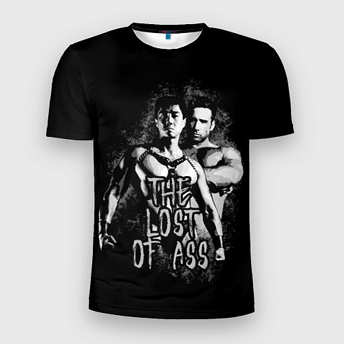 Мужская спорт-футболка The lost of ass / 3D-принт – фото 1