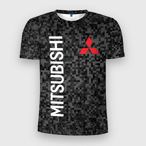 Мужская спорт-футболка MITSUBISHI Камуфляж / 3D-принт – фото 1