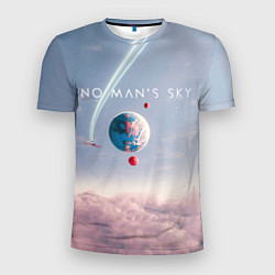 Футболка спортивная мужская No mans sky, цвет: 3D-принт