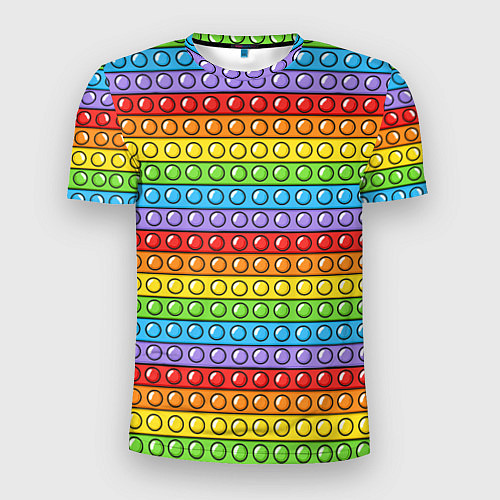 Мужская спорт-футболка ANTI-STRESS POP IT ПОП ИТ / 3D-принт – фото 1