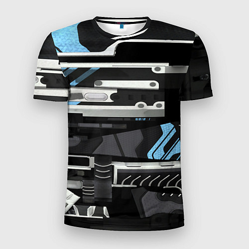 Мужская спорт-футболка CS VULCAN STEEL ВУЛКАН / 3D-принт – фото 1