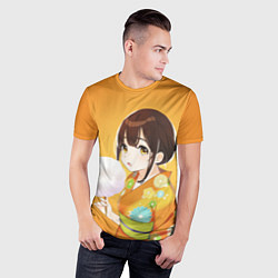 Футболка спортивная мужская Саю, цвет: 3D-принт — фото 2