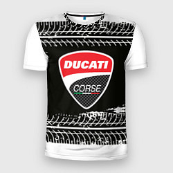 Футболка спортивная мужская Ducati Дукати Z, цвет: 3D-принт