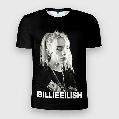 Мужская спорт-футболка BILLIE EILISH / 3D-принт – фото 1