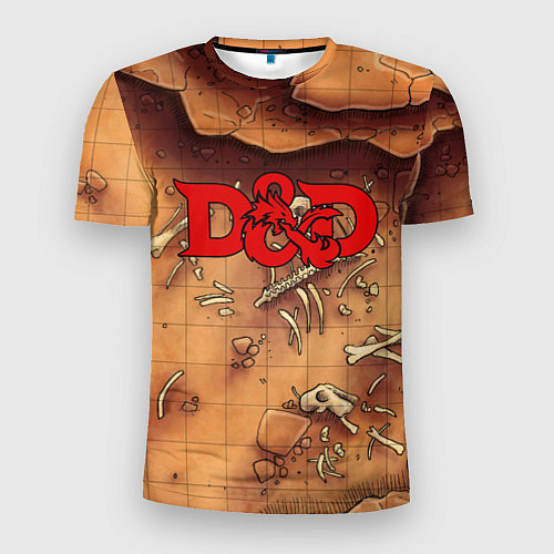 Мужская спорт-футболка Dungeons and Dragons D&D / 3D-принт – фото 1