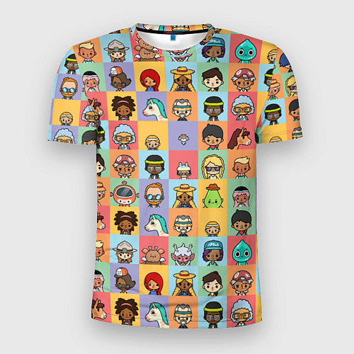 Мужская спорт-футболка Toca Life Worl / 3D-принт – фото 1