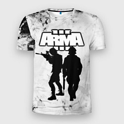Мужская спорт-футболка Arma Арма,Tactical Simulator