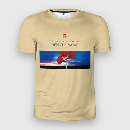 Мужская спорт-футболка Music for the Masses - / 3D-принт – фото 1