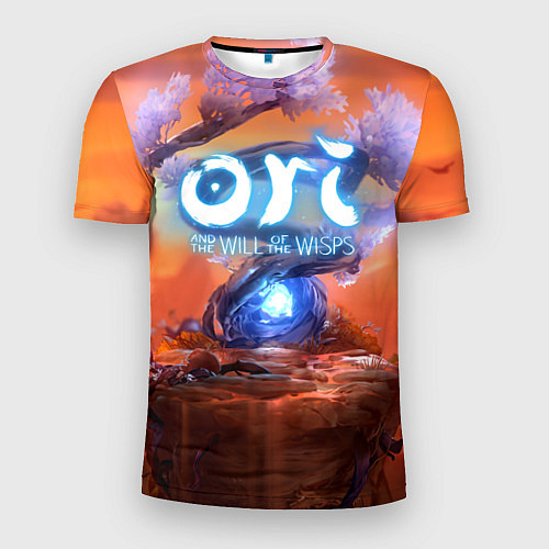Мужская спорт-футболка Ori and the Will of the Wisps Ори и Блуждающие ого / 3D-принт – фото 1