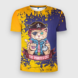Мужская спорт-футболка Pirates Cat