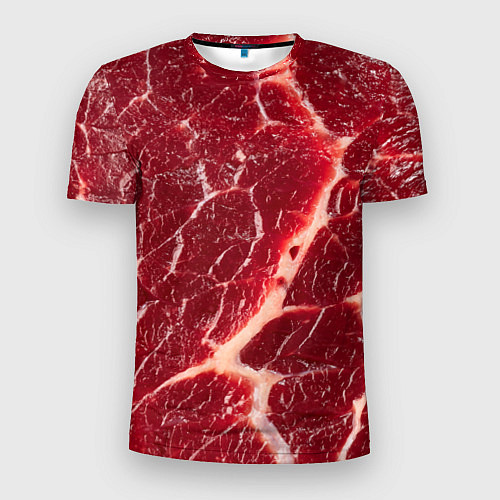 Мужская спорт-футболка Мясо на Хэллоуин / 3D-принт – фото 1