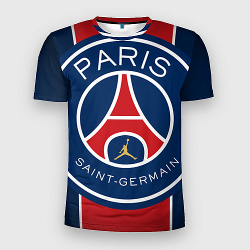 Мужская спорт-футболка Paris Saint-Germain PSG / 3D-принт – фото 1