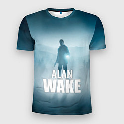 Мужская спорт-футболка Alan Wake Video Game Art