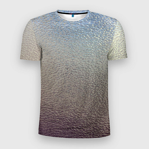 Мужская спорт-футболка Металликскин / 3D-принт – фото 1