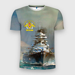 Мужская спорт-футболка ВМФ Военно-Морской Флот