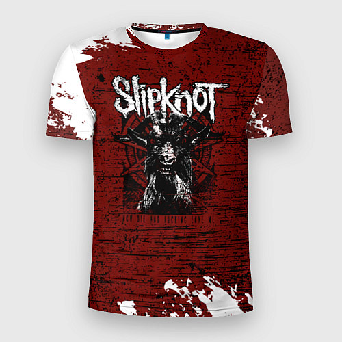 Мужская спорт-футболка Слипкнот Гранж Slipknot Rock Goat / 3D-принт – фото 1