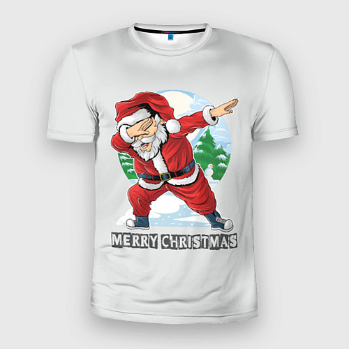 Мужская спорт-футболка Mary Christmas Dab / 3D-принт – фото 1