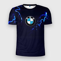 Мужская спорт-футболка BMW разряд молнии
