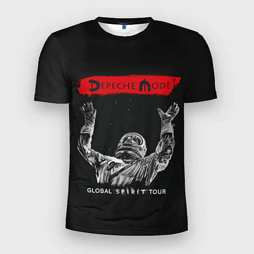 Мужская спорт-футболка DM tour / 3D-принт – фото 1