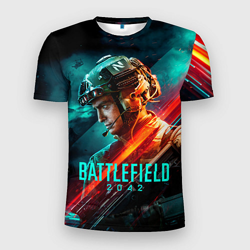 Мужская спорт-футболка Battlefield 2042 game art / 3D-принт – фото 1
