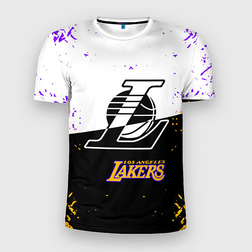Мужская спорт-футболка Коби Брайант Los Angeles Lakers, / 3D-принт – фото 1