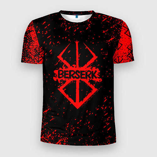 Мужская спорт-футболка BERSERK logo elements / 3D-принт – фото 1