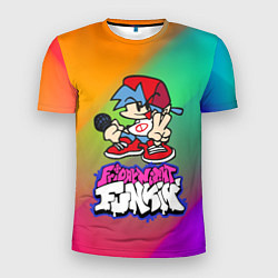 Футболка спортивная мужская BOYFRIEND FRIDAY NIGHT FUNKIN, цвет: 3D-принт
