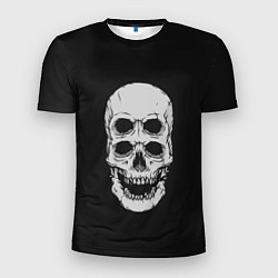 Футболка спортивная мужская Terrible Skull, цвет: 3D-принт